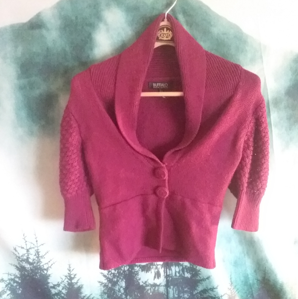 Buffalo David Bitton Short Sleeve Sweater.
